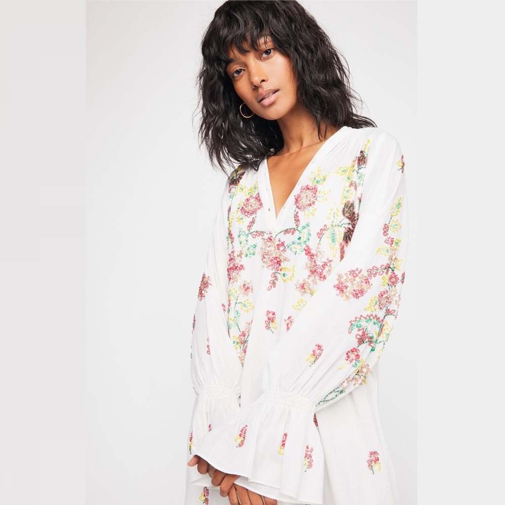 Free People x Antik Batik William Midi Dress NWT - Picture 5 of 8